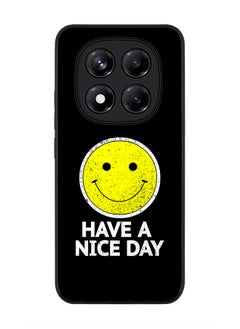 Stylizedd For Xiaomi Redmi Note 14 Pro 5G / X7 5G Case,Slim fit Camera Protection, Shockproof Thin Phone cover  - Have a nice day  - Image 1
