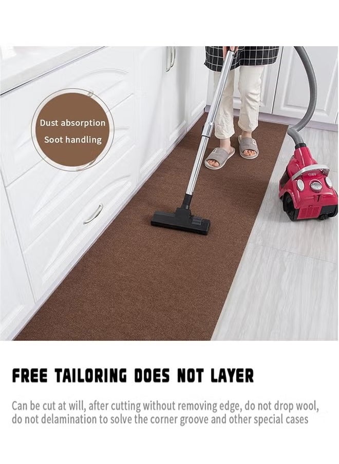HQ-GAMING - Self Adhesive Carpet Tiles Anti-Slip Reusable Carpet Squares Peel and Stick Carpet Squares with Padding Attached Floor Tile Easy Install DIY for Bedroom Living Room (White 6pcs) - Image 1