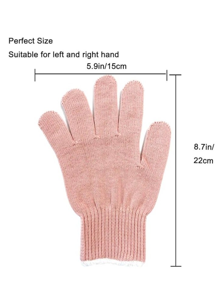 2 قطعة قفازات مقاومة للحرارة وحماية اليد - Image 2