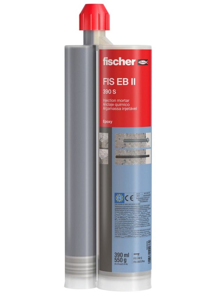 Fischer Epoxy Mortar FIS EB II 390 S - Reliable Anchor for Heavy Loads and Seismic Applications - Image 1