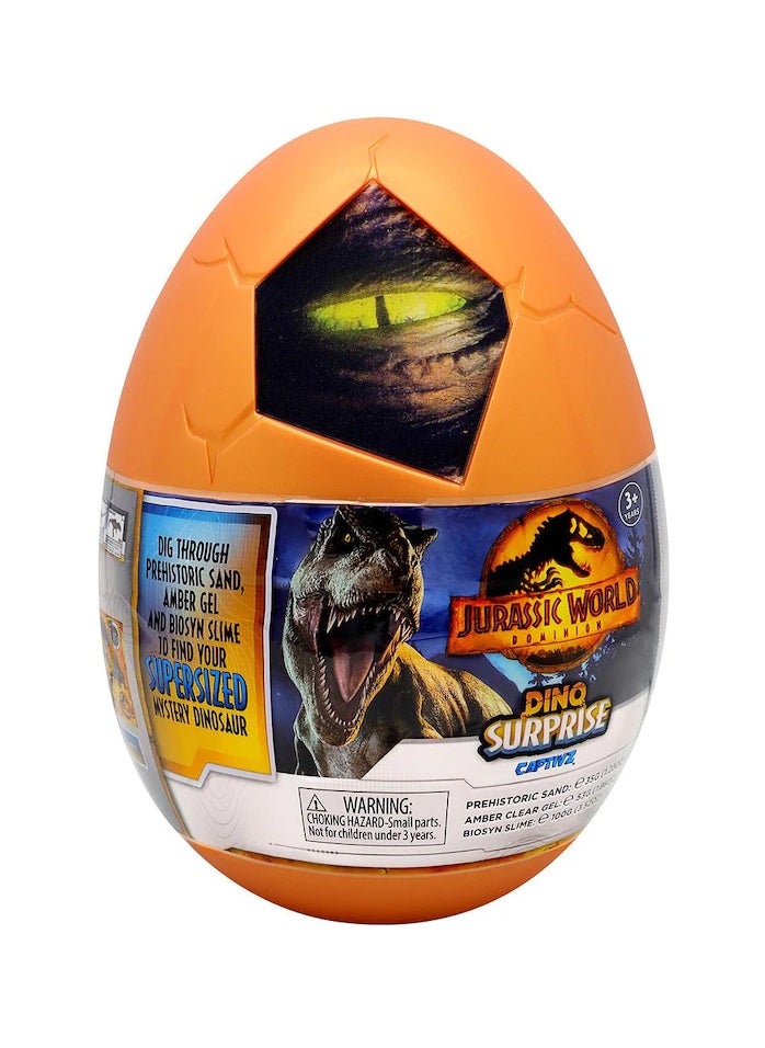 JURASSIC WORLD - Jurassic Captivz Dominion Edition Surprise Egg TM-JW-DLGE - Image 1