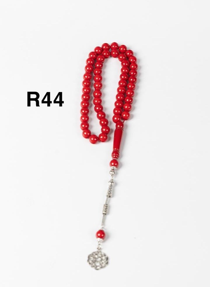 مسبحة رجالية مقاس 10مل, عدد خرز 51, موديل R44