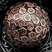 Cusdie D100 DND Metal Dice 100 Sided Giant Metal Dice Single D100 with Gift Box for RPGs Ancient Copper - Image 4