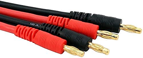 Fly Rc 2Pack Xt60 Male Connector Plug To 4Mm Banana Plugs Battery Charge Lead Adapter Cable For Rc Helicopter Quadcopter Xt60 Lipo Battery Dji Phantom Battery - Image 4