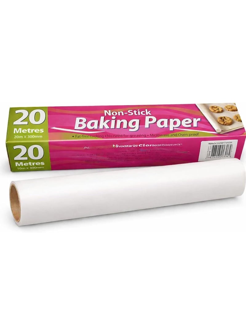 ورق برشمان مقاوم للدهون للطبخ مقاوم لدرجات الحرارة العالية مثالي لبطانة الفرن والفرن والميكروويف والثلاجة   (15) - Image 1