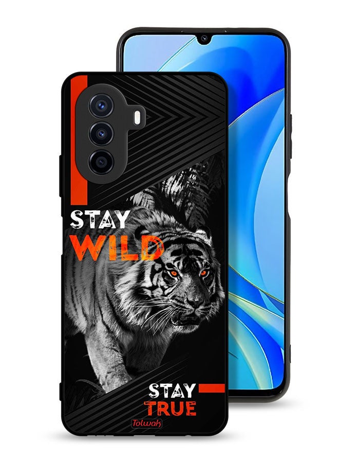 Tolwak Huawei nova Y70 Protective Case Cover Stay Wild Stay True  - Image 1