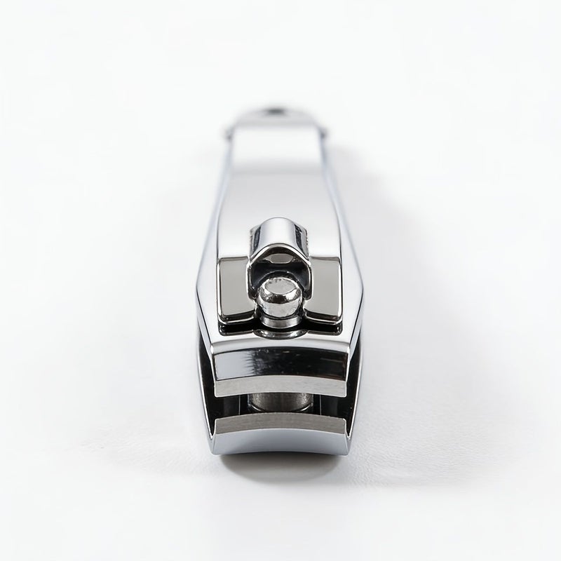 Silvery Foldable Large Alloy Nail Clipper With 2mm To 5mm Jaw Opening Straight Blade - Image 3