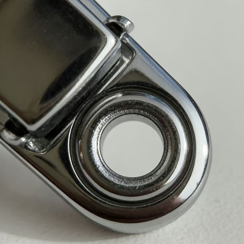 Silvery Foldable Large Alloy Nail Clipper With 2mm To 5mm Jaw Opening Straight Blade - Image 5