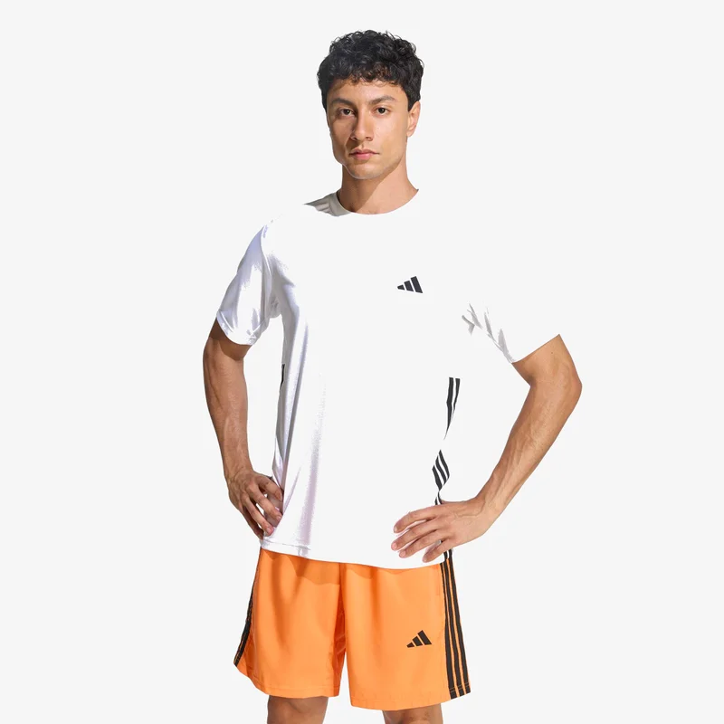 اديداس تيشيرت WORKOUT ESSENTIALS BASE 3-STRIPES
