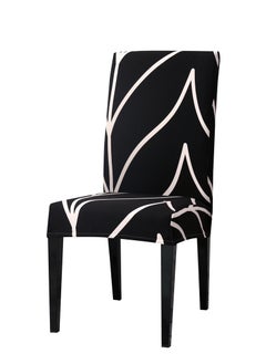 Sharpdo 6-Piece Set Modern Simple Dyed Elastic One-Piece Chair Cover For All Seasons  - Image 2