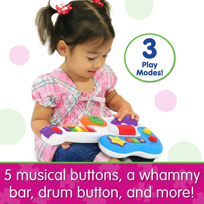 The Learning Journey: Little Rock Star Guitar - Baby & Toddler Toys & Gifts for Boys & Girls Ages 12 months and Up - Award Winning Toy, Multi (157749) - Image 3