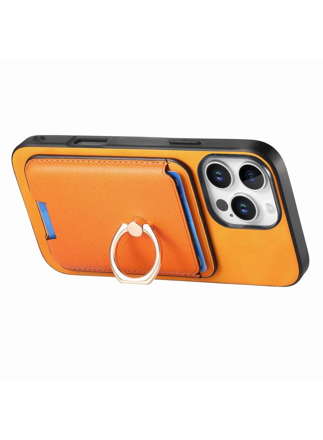 Zaboon Case For iPhone 12 Pro Max Retro Cross Leather Card Bag MagSafe Phone Case - Image 4