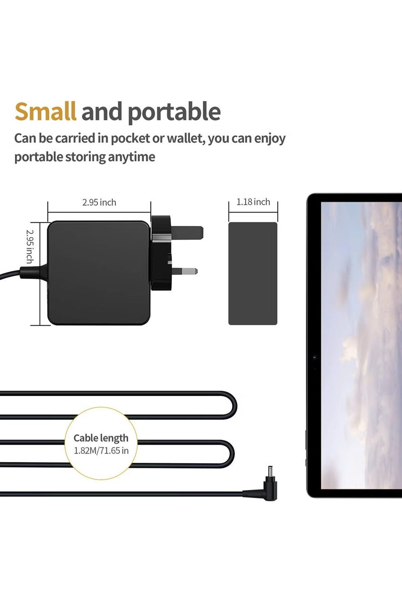 20V 3.25A 65W 45W Laptop Charger Replacement for Lenovo IdeaPad 320 310 320S 330 330s 110 110S 120S 330S-15IKB Yoga 520 530, IdeaPad Flex 4 5 6 ADL45WCD Power Supply Adapter Cord (4.0 * 1.7 mm) - Image 5