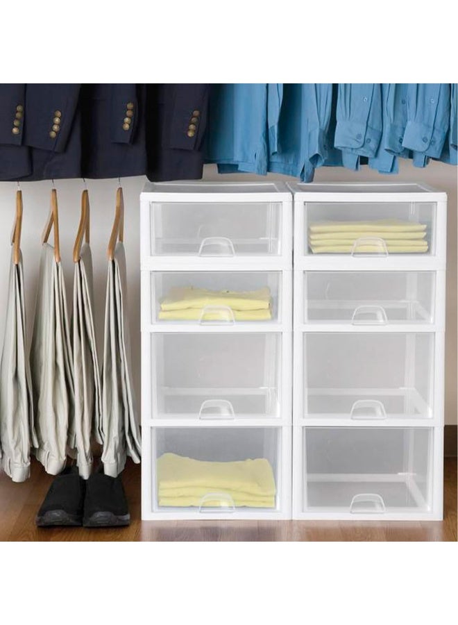 Sterilite 23018006 16 Quart Stacking Drawer, Clear - Image 2