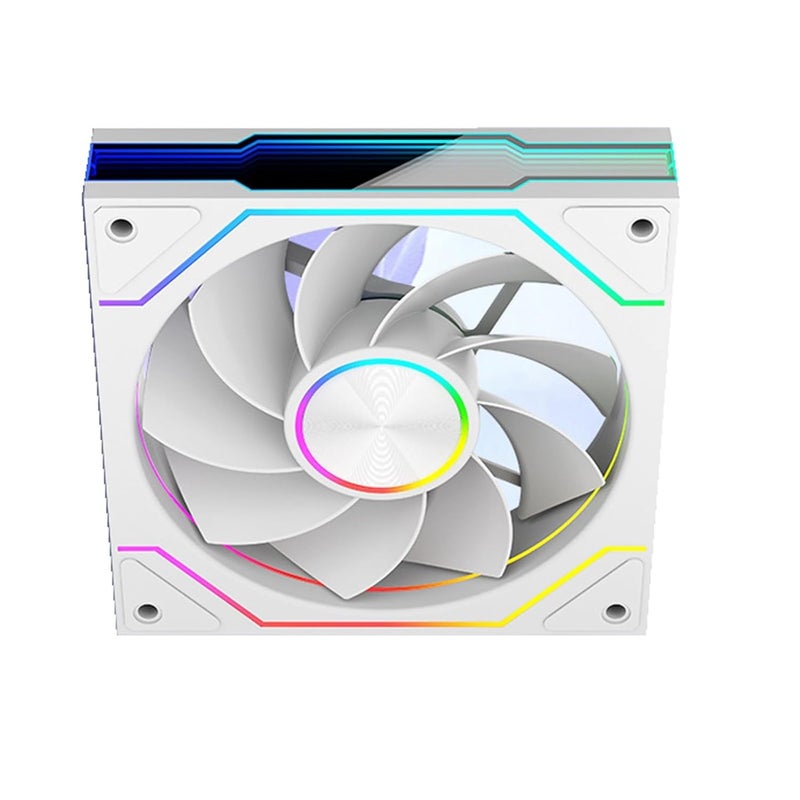 120mm ARGB Infinitys Mirroring Cooling Fan, High Airflows and Pressure for Enhances Chassis and CPU Coolers Computer Case Fan - Image 5