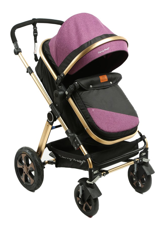 kiddoz Baby Single Stroller - Purple