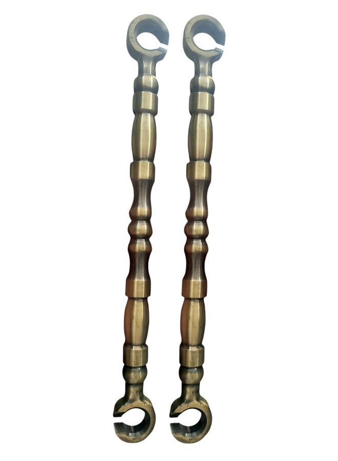 Nooks Decorative Brass Swing Chains for Jhula, Antique Bronze Finish, 12 Inch Length (20MM), Set of 6 - Image 4
