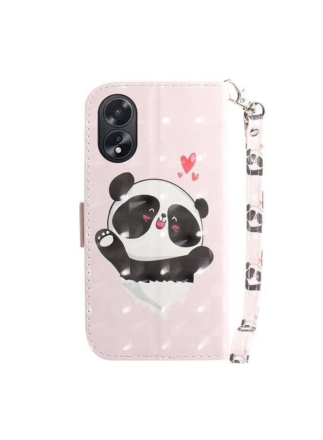 S-TOP Case For OPPO A38 4G / A18 3D Colored Horizontal Flip Leather Phone Case - Image 3