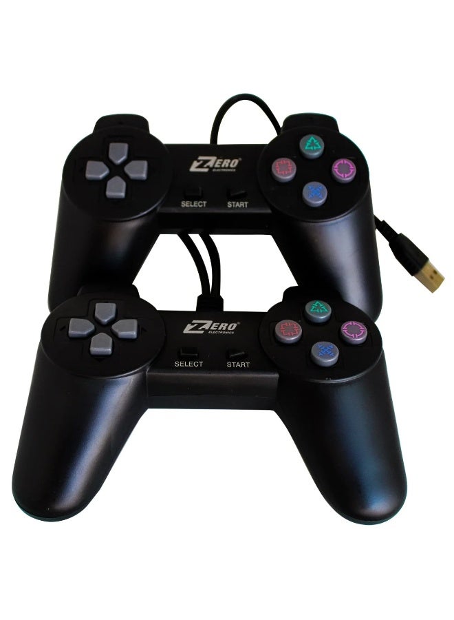 zero Zero ZR3001 Wired Usb Gamepad Controller Double Pack Z81856991DE44F234601BZ