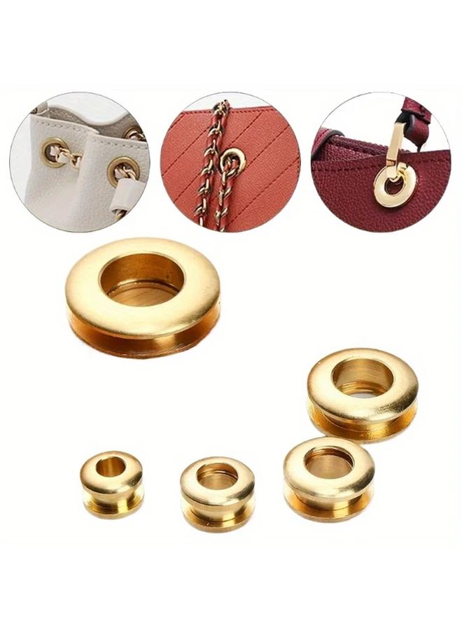 5 قطع براغي عراوي من النحاس الصلب مقاس 20 × 11 مم للحرف الجلدية والأحذية والأمتعة وأعمال DIY - Image 1