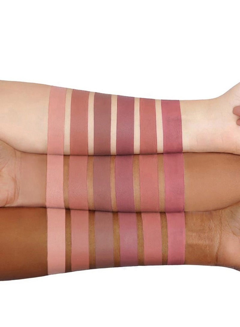 Handaiyan 6-color Waterproof Rose Matte Liquid Lipstick Set - Image 4