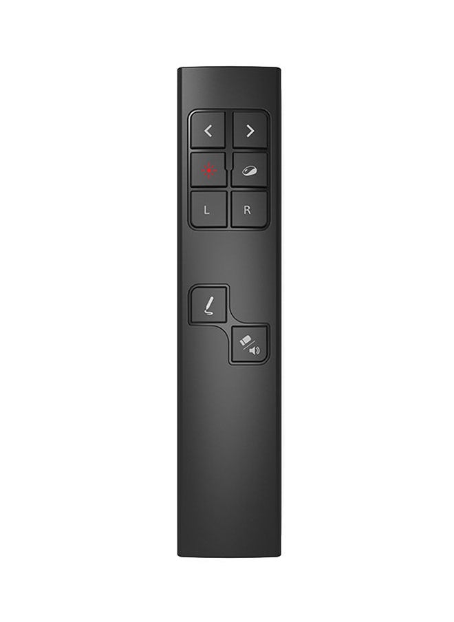 نيبمينينت - جهاز عرض تقديمي PPT لاسلكي وقلم للتقليب ومؤشر ليزري طراز PP930 أسود - Image 1