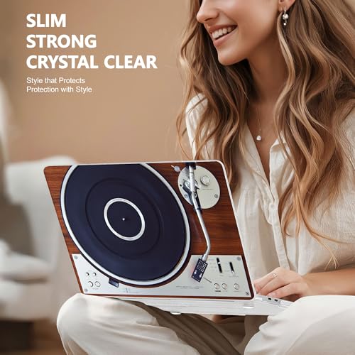 May Chen for MacBook Pro 16 inch A2141 2020 2019 Release, Screen Protector & Keyboard Cover Plastic Soft-Touch Case for MacBook Pro 16-inch with Touch Bar & Touch ID - Stereo Turntable Vinyl Record - Image 4