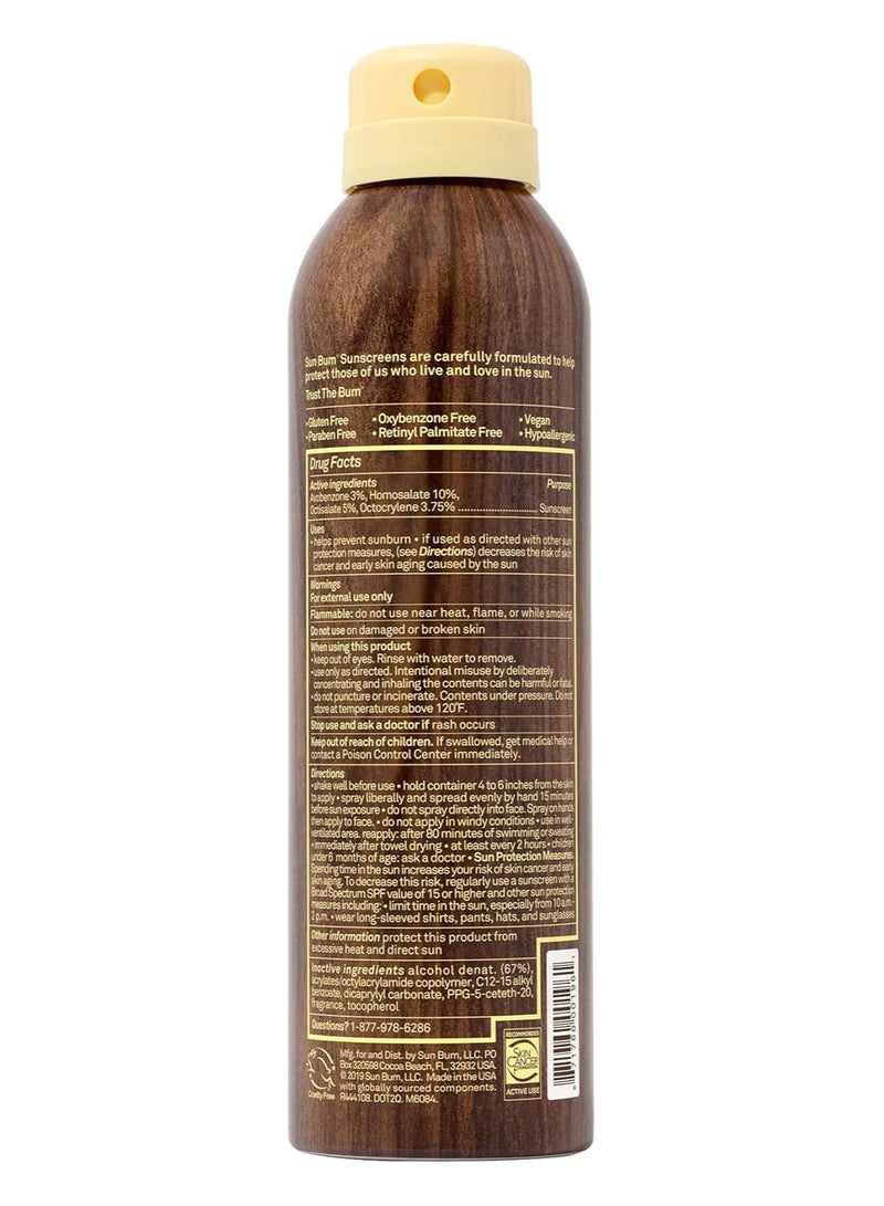 Sun Bum Original SPF 30 Sunscreen Spray I Vegan and Reef Friendly (Octinoxate & Oxybenzone Free) Broad Spectrum Moisturizing UVA/UVB Sunscreen with Vitamin E I 6 oz - Image 2