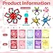 ShinyRelief 25 Pcs Valentines Day Gifts for Kids Valentine Cards with Finger Fidget Toy Glow in The Dark DIY Stress Relief Hand Fingertip Toy for Boys Girls School Game Prizes Exchange Party Favor - Image 4