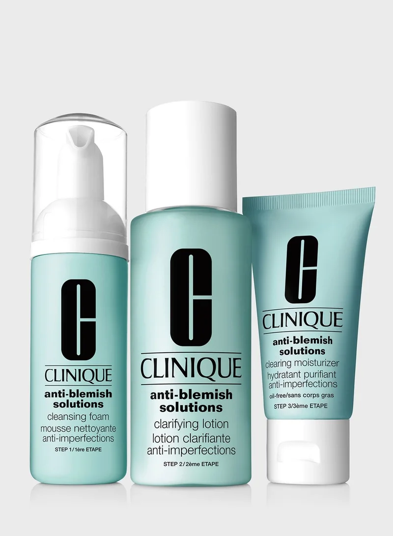 CLINIQUE Anti-Blemish Solutions 3-Step System, Savings 19%