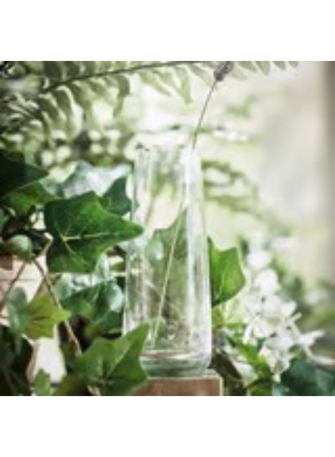 Vase clear glass 15 cm - Image 5