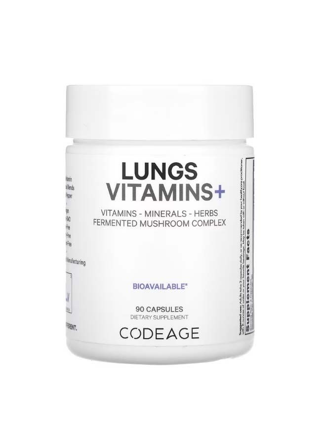 كوديدج Lungs Vitamins  90 Capsules - Image 1