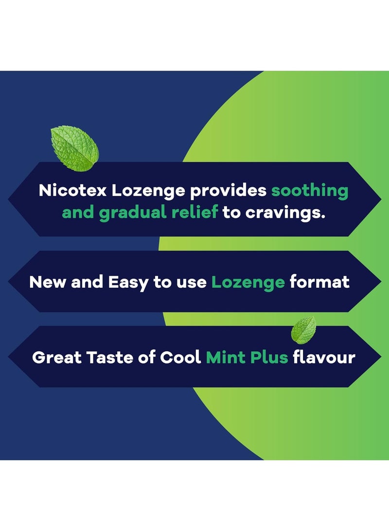 Cipla Nicotex Mints | Nicotine 1mg Lozenges (240 Pcs) | Helps Quit Smoking | Sugar Free | Cool Mint Plus Flavour (10 * 24 Pcs) - Image 3