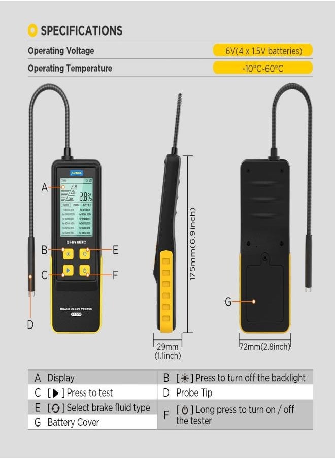 Generic Engine Oil Tester With Digital Display For Auto Check Gasoline Diesel Car Engine POA Oil Quality Repair Tools  - Image 2