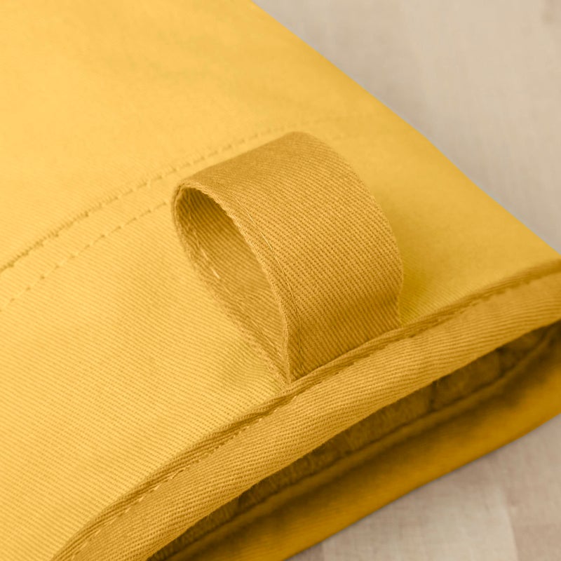 KitchenAid Beacon Two-Tone Non-Slip Mini Oven Mitt Set  Majestic Yellow  5.5""x8""  2 Piece - Image 4