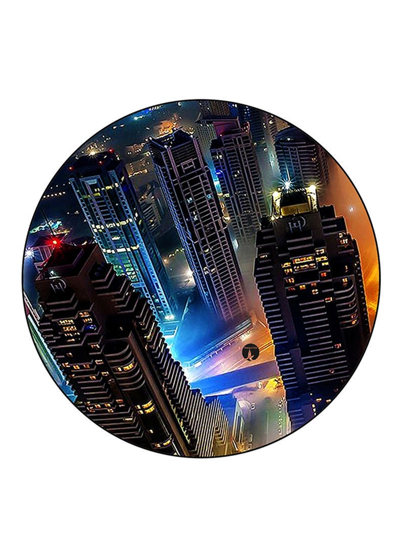 RKN مغناطيس ثلاجة مطبوع على شكل مدينة متعدد الألوان - Image 2