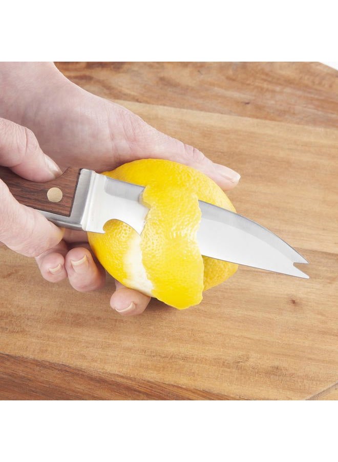 Final Touch Bartender's Bar Knife & Zester Set - Image 3