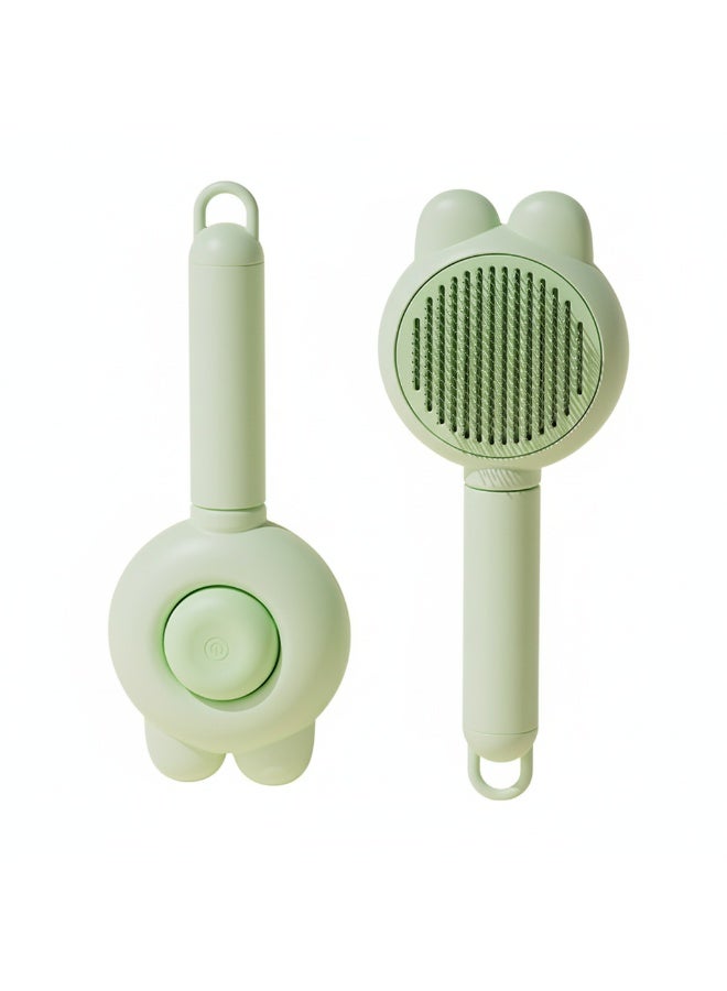 إيبت فرشاة تنظيف ذاتية للقطط والكلاب الصغيرة - لون أخضر - Image 1