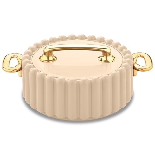 Selvel Volvo Casserole Insulated Hot Pot with Stainless Steel Inner Single| Roti Casserole | Hot Box for Kitchen | Chapati, Roti, Biryani | Keeps Food Hot & Fresh (Goldstar Ivory, 1700ml) - Image 1