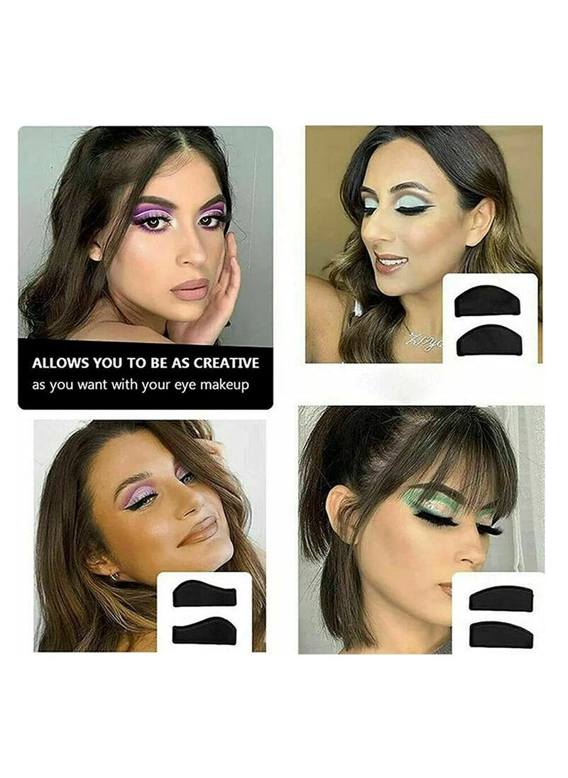 KASTWAVE - Eyeshadow Stamp Kit, 6 in 1 Eyes Makeup Tool for Women, Convenience Eye Shadow Applicator, Silicone Eyeshadow Stamp Crease Tools - Image 1