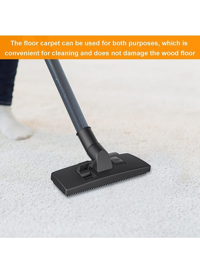 Peachjoy Universal Floor Brush Head Tool, 32mm Vacuum Cleaner Floor Brush Head Replacement, with Vacuum Hose Adapter, Vacuum Cleaner Carpet Brush Nozzle Accessories - Image 5