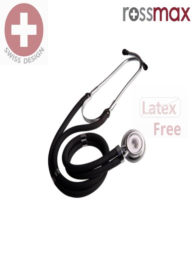 Rossmax EB 500 Stethoscope - Dual-Head Design for Accurate Cardiac and Pulmonary Auscultation - Image 2