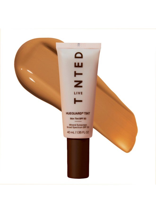 LIVE TINTED Live Tinted Hueguard Skin Tint SPF 50 - Tinted Mineral Sunscreen with Light-Medium Buildable Coverage With a Hydrating and Radiant Finish - Water and Sweat Resistant, 1.35 fl oz - Shade 06  - Image 1