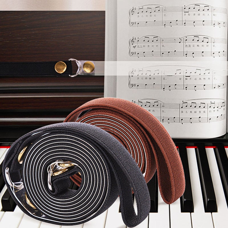 Portable Piano Pressure Band Piano Accessory Piano Music Score Band for Fixing - Image 4