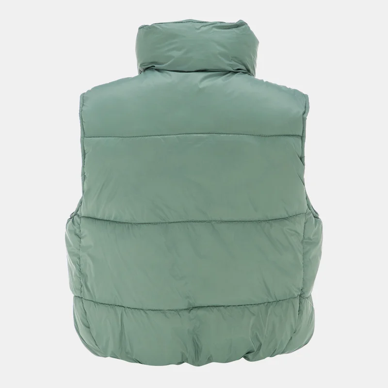 Sun and Sand Sports Women's Cropped Puffer Jacket