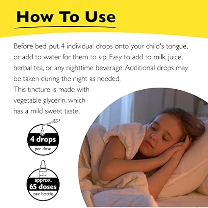 RESCUE Bach RESCUE SLEEP KIDS Dropper 10mL, Natural Sleep & Stress Relief Aid, Homeopathic Flower Essence, Free of Melatonin, Sugar & Gluten, Kid-Friendly, Non-alcohol Formula - Image 4