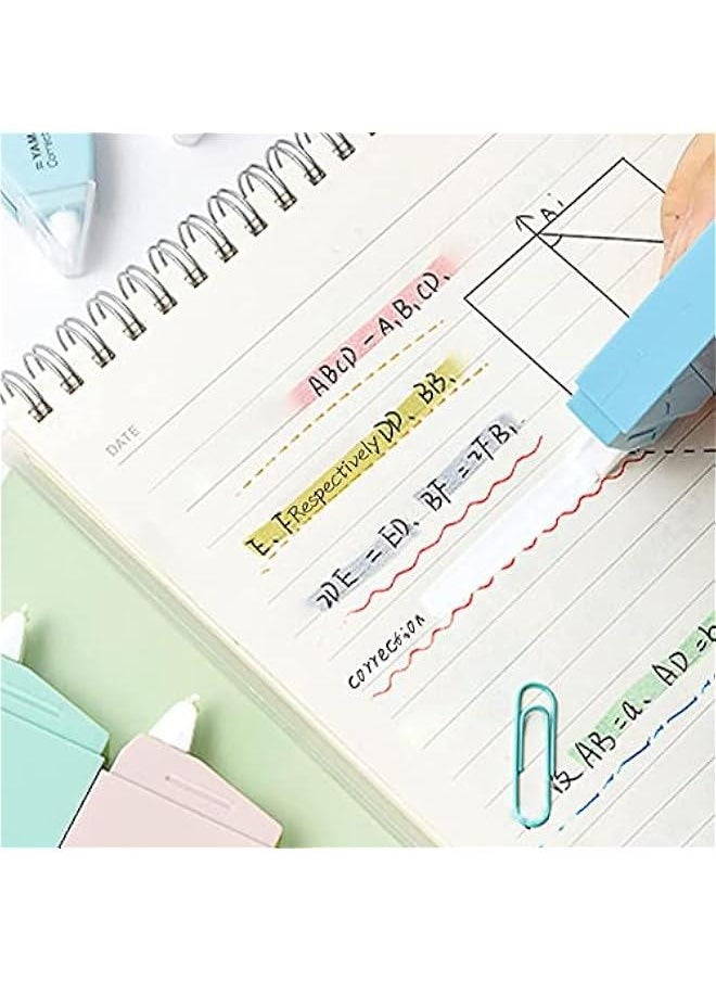 RYNX 6 Correction TapePortable White Correction Tape White Out Tape Ink Corrector TapeOffice School Writing Supplies Correction SuppliesCute Correction Tape for Students Kids and Adults  - Image 3