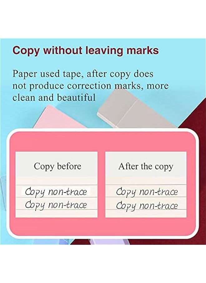 RYNX 6 Correction TapePortable White Correction Tape White Out Tape Ink Corrector TapeOffice School Writing Supplies Correction SuppliesCute Correction Tape for Students Kids and Adults  - Image 5