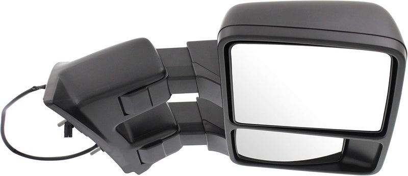Garage-Pro Towing Mirror for 2011-2012 Ford Super Duty - Passenger Side, Textured Black - Image 4
