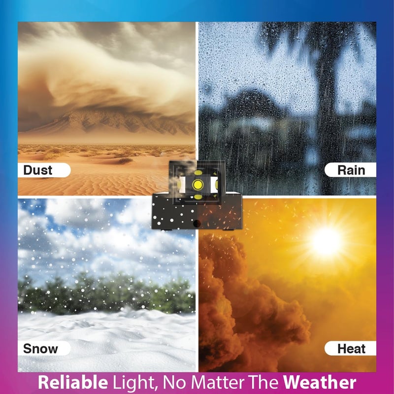Sturlite ضوء حائط LED من ستورلايت KType 3W 2Way بدرجة حرارة لون 3K إضاءة حيوية جسم من الألمنيوم مقاوم للتآكل والخدوش حماية IP65 ضوء زخرفي داخلي وخارجي عبوة من 1 - Image 4